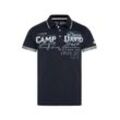 Camp David Poloshirt Herren Baumwolle bedruckt, marine