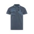 Camp David Poloshirt Herren Baumwolle bedruckt, marine