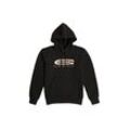 Sweatshirt G-STAR "Sweatshirt Old Skool Logo" Gr. M, schwarz, Herren, Obermaterial: 58% Baumwolle CO(Bio). 42% Polyester PES., Sweatshirts