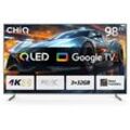 Chiq »U98F8TG PRO« Fernseher 98" Qled 4k UHD Smart TV Gaming Mode 144 Herz