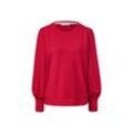 Loungewear-Sweater - Rot - Gr.: M