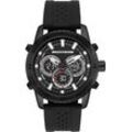 Chronograph SKECHERS "TRUXTON", schwarz, Armbanduhren, Herren, Quarzuhr, Armbanduhr, Herrenuhr, Silikonarmband, digital,Stoppfunktion