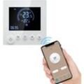 Tuya Smart WiFi Wandthermostat, programmierbare Fernbedienung, NTC-Sensor, Touch-Taste, warmer Boden, Unterboden, digitaler Thermoregulator,