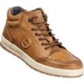 Bugatti Herren Lederstiefelette cognac 46