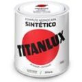 Esmalte sintético monocapa blanco decoración brillante 250ml Titanlux 5809018