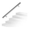 Swanew Treppengeländer 80 cm x ø 4,2 cm Handlauf Edelstahl Griff Wandhandlauf Wand Geländer Treppe Stange Brüstung Treppenhandlauf Rundhandlauf