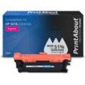 PrintAbout Toner kompatibel mit HP 507A (CE403A) - Magenta