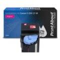 PrintAbout Toner kompatibel mit Canon C-EXV 21 M - Magenta