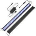 Led Aquarium Lampe Tank Leuchtet Unterwasser Beleuchtung Dimmbar 3 Lichtmodi mit Timer,87-110cm 36W - Swanew