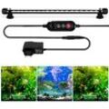 Led Aquarium Beleuchtung IP67 Wasserfest rgb Licht Aufsetzleuchte Dimmbar Fisch Tank Unterwasser Lampe 73cm