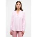 Longbluse ETERNA "LOOSE FIT", Damen, Gr. 36, pink (soft pink), 100% Viskose, modisch, Blusen