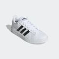 Sneaker ADIDAS SPORTSWEAR "GRAND COURT TD LIFESTYLE COURT CASUAL", Gr. 43, schwarz-weiß (cloud weiß, core schwarz, cloud weiß), Synthetik, Textil, sportlich, Schuhe, Design auf den Spuren des adidas Superstar