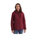 Outdoorjacke KILLTEC "KOW 140 WMN JCKT", Damen, Gr. 36, rot (weinrot), 100% Polyester, sportlich, Jacken