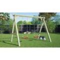 Schaukelgestell Holz Sophia - 300 x 190 x 210 cm - aus kesseldruckimprägniert Kiefern/Fichtenholz