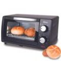 Zilan Minibackofen 9L Kleiner Backofen Mini Oven 100-230°C 800W