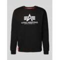 'BASIC SWEATER' mit Logo-Print