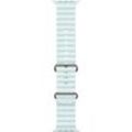 APPLE 49 mm Ocean Armband, Ersatzarmband, Apple, Kristallblau/Titan Natur