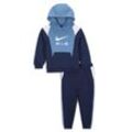 Nike Air Set aus Fleece-Pullover und Hose für Babys (12 bis 24 Monate) - Blau