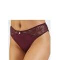 NUANCE Tanga 'Vivianna' violett Gr. 32/34 für Damen. Figurbetont