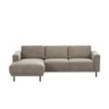 Ecksofa Polana ¦ braun ¦ Maße (cm): B: 238 H: 78 T: 142