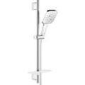 Grohe Rainshower SmartActive Cube 130 Brausegarnitur 26584000 chrom, Brausestange 600mm, 3 Strahlarten, Durchflussbegrenzer 9,5 l/min