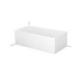 Bette BetteLux Silhouette Badewanne 3460-287CERVS 170x85x45cm, Eckeinbau links, mit Schürze, starwhite