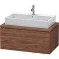 Duravit L-Cube Waschtisch-Unterschrank LC581302121 92 x 54,7 cm, nussbaum dunkel, für Konsole, 1Auszug