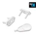 Inofix - E3/66526 White Plug Protector (Blister 6 Unid)