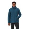 Funktionsjacke VAUDE "MEN'S ROSEMOOR PADDED JACKET II" Gr. L, blau (baltic sea), Herren, Obermaterial: 100% Polyester, unifarben, Jacken