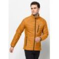 Steppjacke JACK WOLFSKIN "ROUTEBURN PRO INS JKT M", Herren, Gr. L (52), orange (orange, pop), 1. OBERSTOFF 100% POLYESTER 2. OBERSTOFF 95% POLYESTER, 5% ELASTHAN FUTTER 100% POLYESTER FÜLLUNG 100% POLYESTER, Jacken