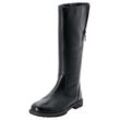 Weitschaftstiefel SHEEGO "Große Größen", Damen, Gr. 38, XXL-Schaft, schwarz, Obermaterial: 100% Leder, klassisch, Schuhe