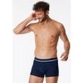 SCHIESSER Shorts 3er-Pack Organic Cotton Webgummibund mehrfarbig - 95/5 8 male