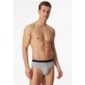 SCHIESSER Rio-Slips 3er-Pack Organic Cotton Webgummibund mehrfarbig - 95/5 4 male