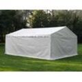 Dancover Lagerzelt Zeltgarage Garagenzelt-Basic 2-in-1, 5x6m PE, weiß