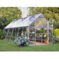 Dancover Gewächshaus aus Polycarbonat Balance 11,8m², Palram/Canopia, 2,44x4,87x2,29m, Silber