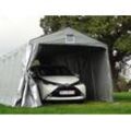 Dancover Zeltgarage Lagerzelt Garagenzelt Basic 3,3x3,6x2,4m PE, grau