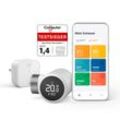 TADO Heizkörperthermostat "SRT StarterKit X Line + Hombli Christmas Light RGB", weiß (grundfarbe), B:12,3cm H:17,5cm T:17cm, Heizkörperthermostate