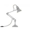 Anglepoise Schreibtischlampe Original 1227 Mini, Ausführung Tischfuß, Farbe Taubengrau