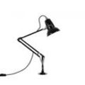 Anglepoise Schreibtischlampe Original 1227 Mini, Ausführung Fuß für Festmontage, Farbe Tiefschwarz