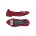 Marc Shoes Damen Ballerinas, rot, Gr. 40