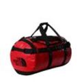 Reisetasche THE NORTH FACE "BASE CAMP DUFFEL - M" Gr. B/H/T: 63,5cm x 35,6cm x 35,6cm, rot (tnf rot, tnf schwarz), Polyester, Taschen, 71 Liter Volumen