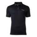 Poloshirt ARMANI EXCHANGE "Poloshirt", Herren, Gr. L, blau (marine), Obermaterial: 100% Baumwolle CO., Kurzarm, Shirts