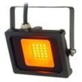 EuroLite LED IP FL-10 SMD orange Schwarz matt