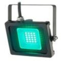 EuroLite LED IP FL-10 SMD turquoise Schwarz matt