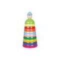 Pilsan Stapelturm 03264 Stapelpyramide 10-teilig bunte Becher, Figur, Höhe 30 cm bunt