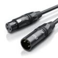 Primewire XLR Audio Kabel, XLR Stecker zu Buchse, NF-Audiokabel - 10m