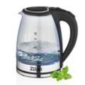 Zilan Glas Wasserkocher 1.8L mit blauer LED-Beleuchtung 1800W