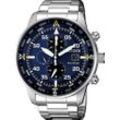 Chronograph CITIZEN "CA0690-88L", silber (silberfarben), Armbanduhren, Herren, Armbanduhr, Herrenuhr, Solar, Stoppfunktion, Edelstahlarmband