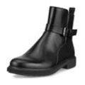 Stiefelette ECCO "METROPOLE AMSTERDAM", Damen, Gr. 36, schwarz, Leder, klassisch, Schuhe, Boots, Blockabsatz, mit wasserdichter ECCO-Technologie