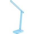 LED Kinderzimmerlampe Tisch mit Dimmer Touch 32,3 cm hoch Blau Farbwechsel 4300 K 380 lm